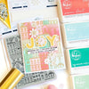 Snowflakes Cling Stamp and Die Set