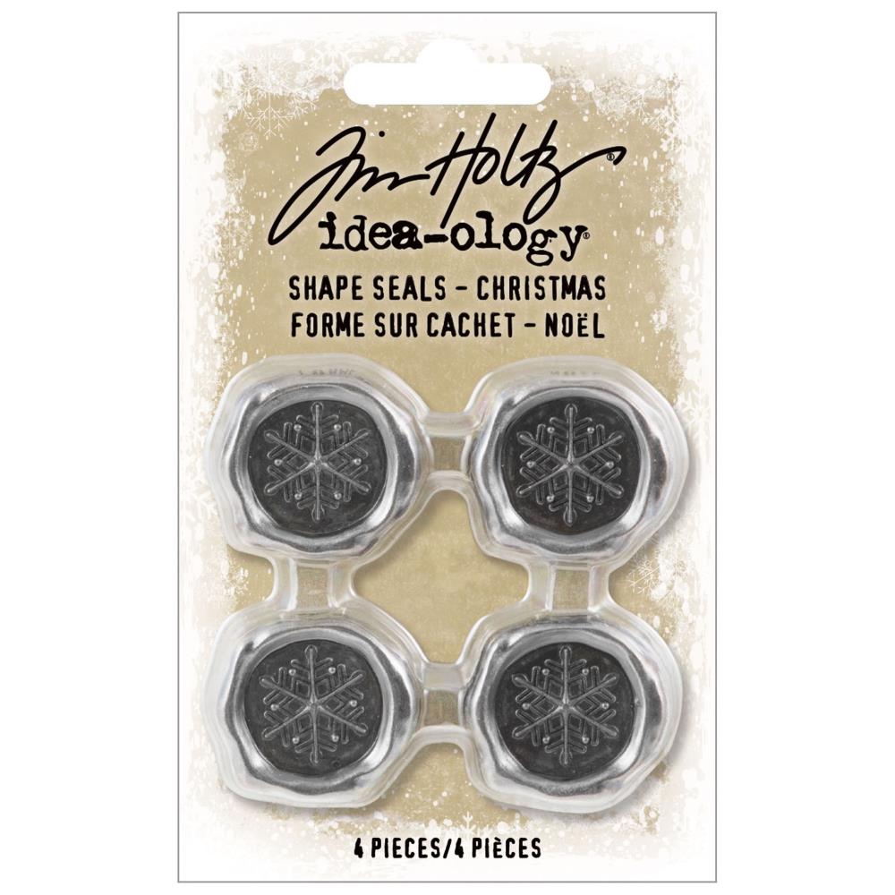 Snowflake Metal Shape Seals {Christmas} | idea-ology