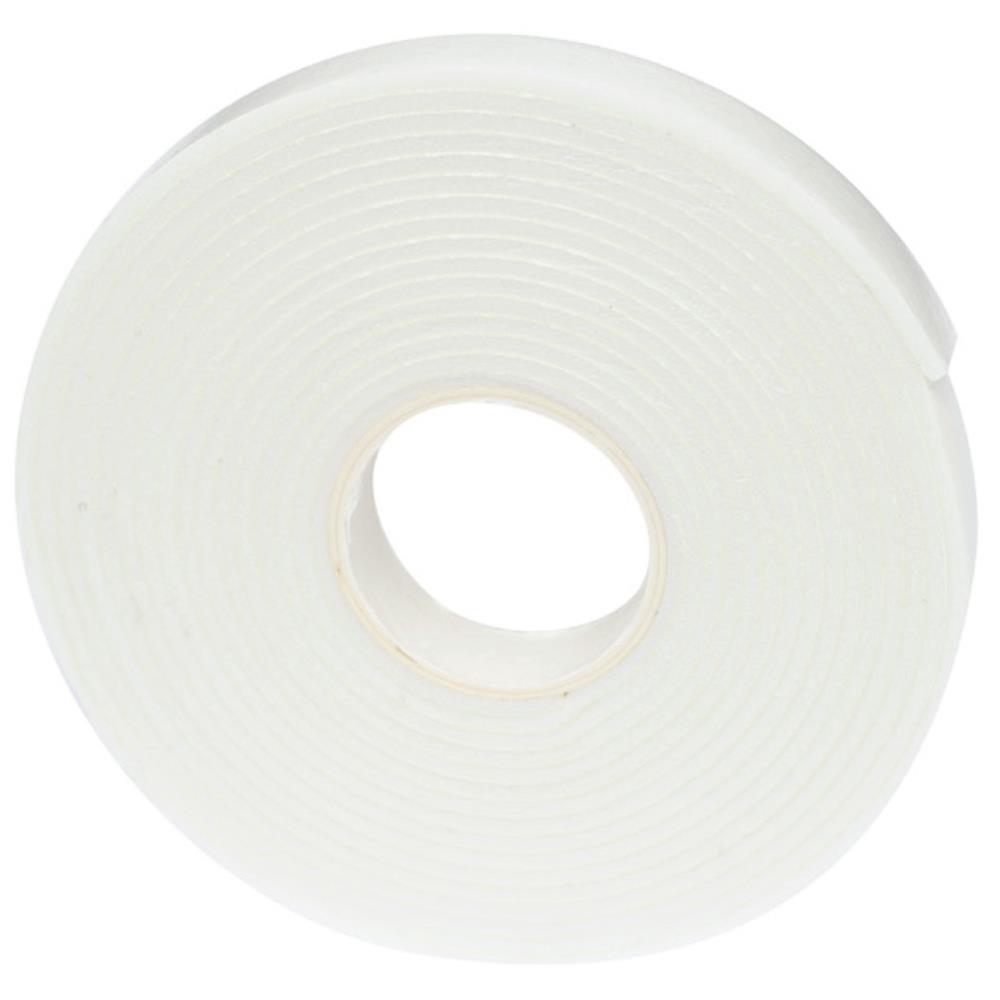 White Foam Tape | 1/2