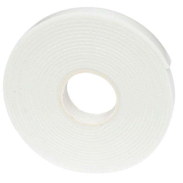 White Foam Tape | 1/2" x 1 or 2mm