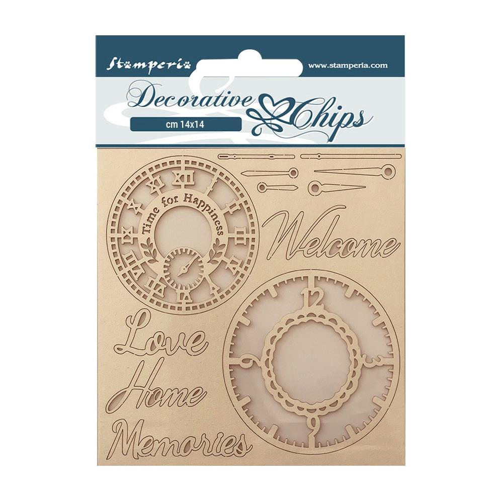 Welcome Home Clocks Decorative Chips | Create Happiness