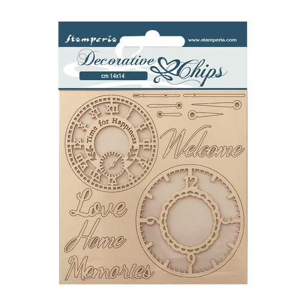 Welcome Home Clocks Decorative Chips | Create Happiness