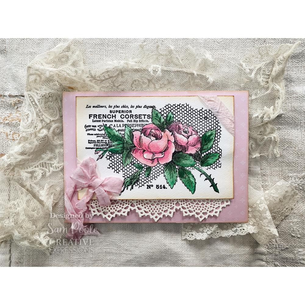 Victorian Lace Shabby Basics Die | Sam Poole