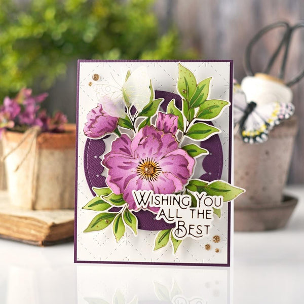 Wonderful Sentiments 4x6 Clear Stamp Set