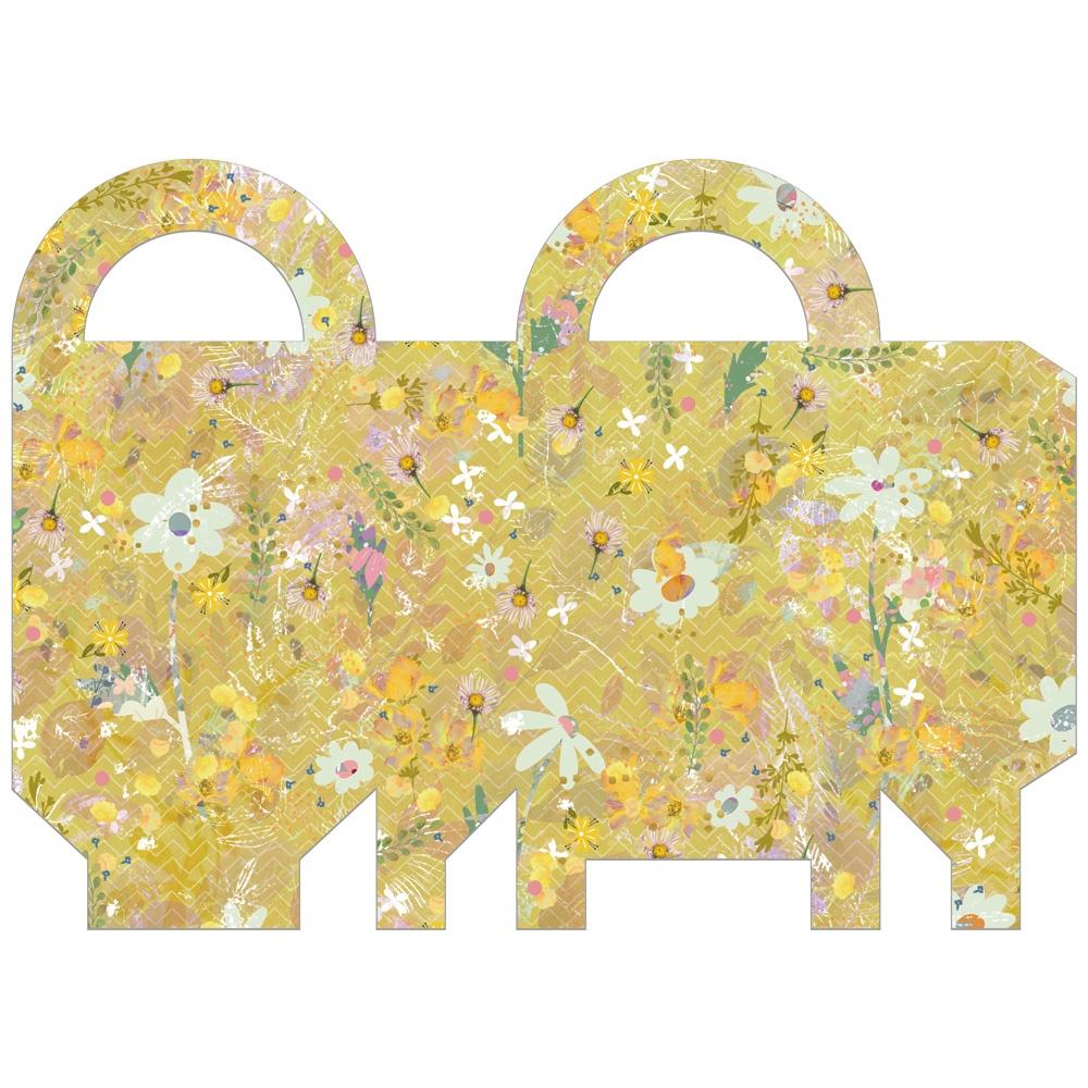 Summer Sorbet Gift Bags + Tags 12x8 Die Cut Paper Pad