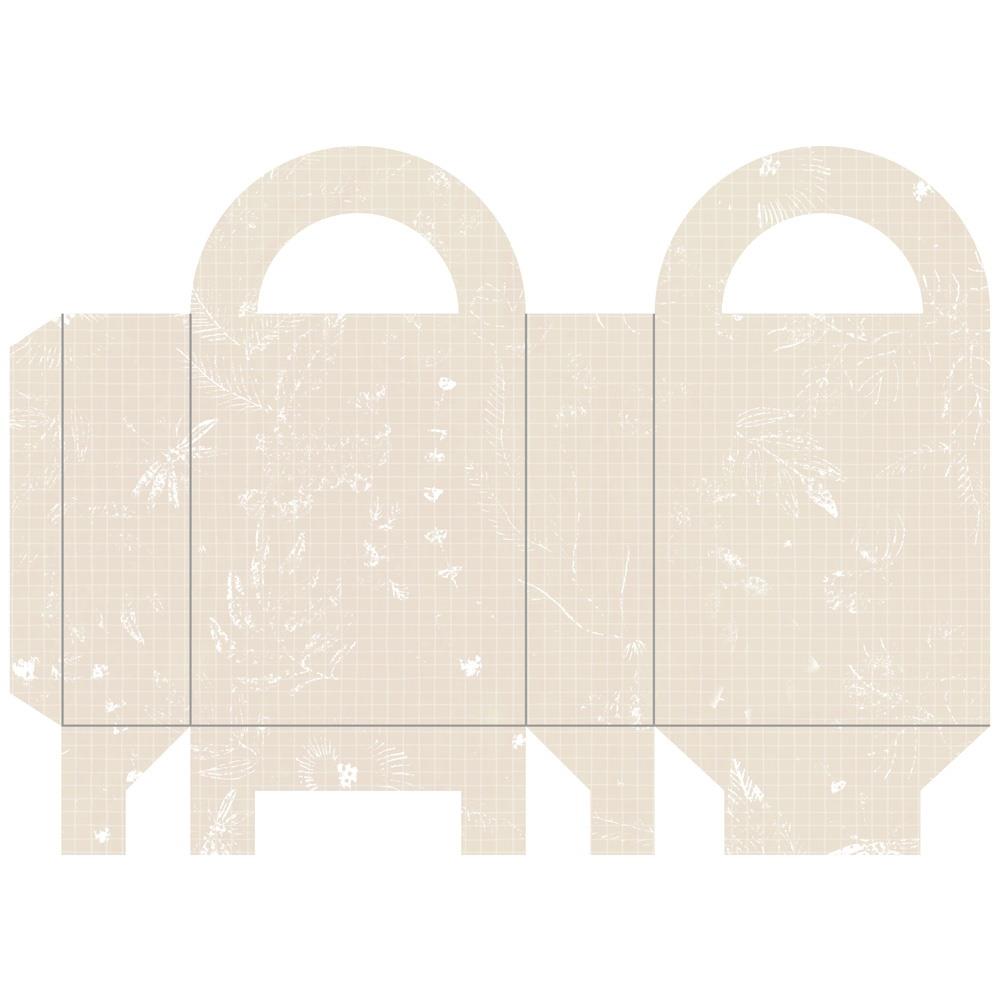 Vintage Summer Gift Bags + Tags 12x8 Die Cut Paper Pad