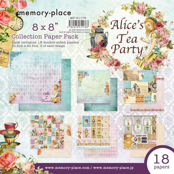 Alice's Tea Party Paper Packs {multiple sizes}