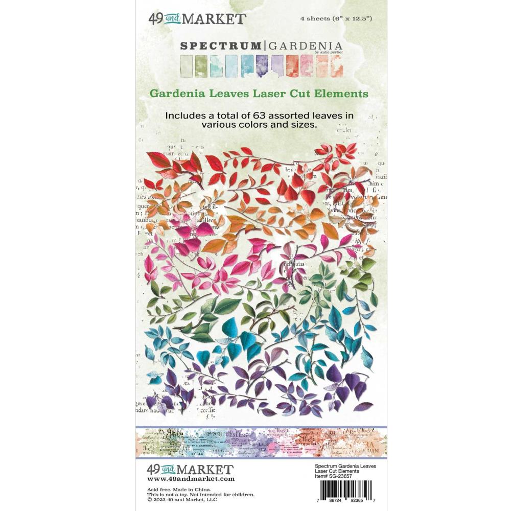 Spectrum Gardenia Leaves Laser Cut-Outs