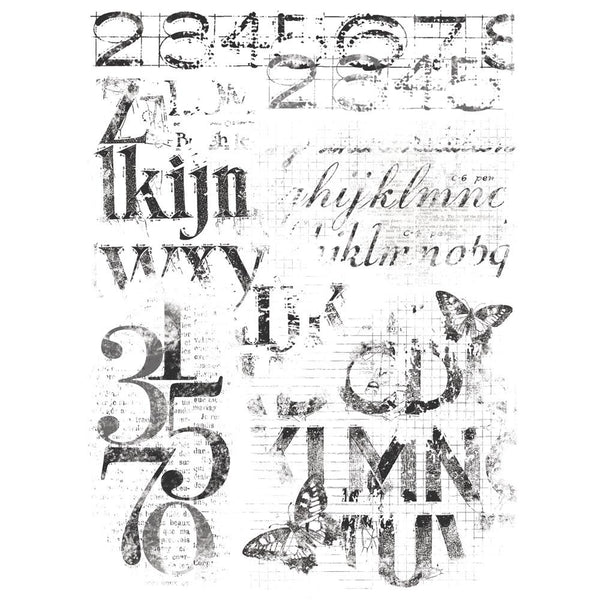 Typeset Rub-Ons {Simple Vintage Essentials}