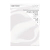 Pearl White Pearlescent 8.5x11 Cardstock 5pk