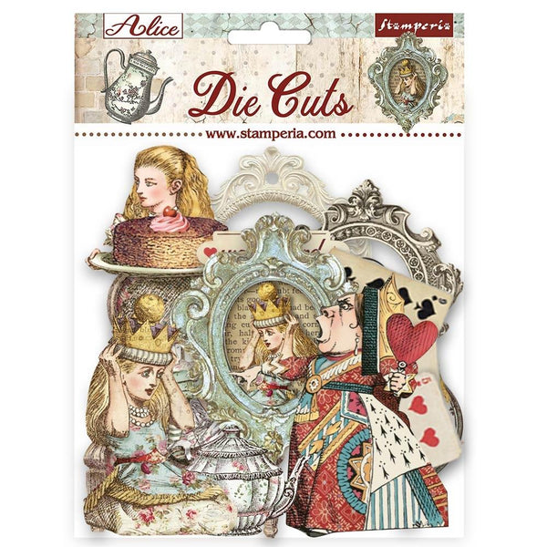Alice Forever Chipboard Die Cuts