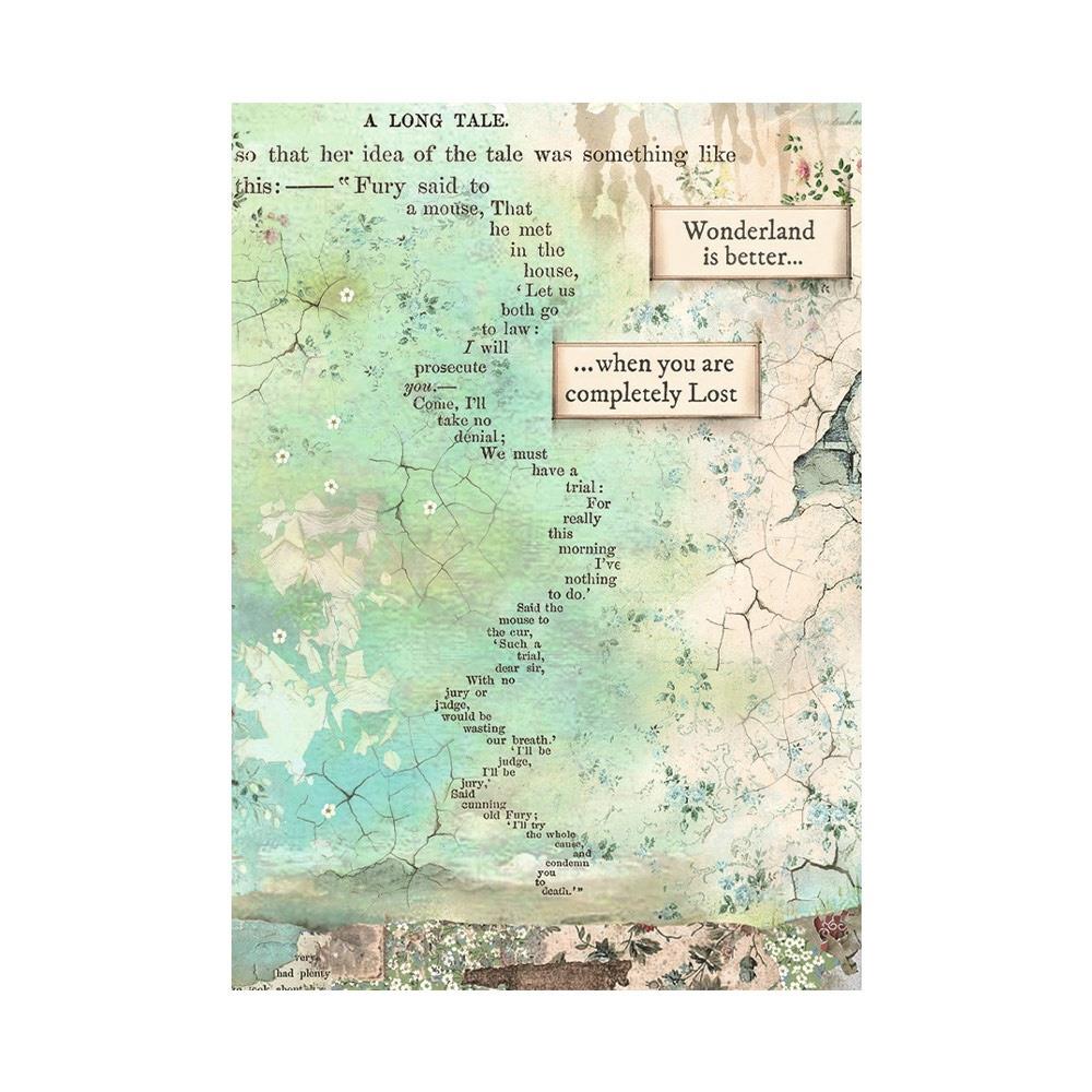 Paquet de papier de riz Forever Alice | A6 {paquet de 8}