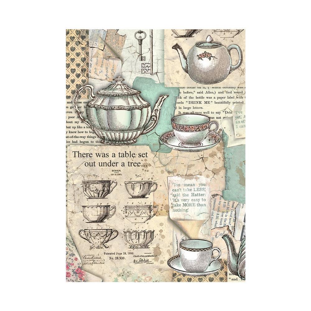 Paquet de papier de riz Forever Alice | A6 {paquet de 8}