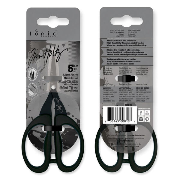 Titanium Non-Stick Micro Serrated Snips {multiple sizes}