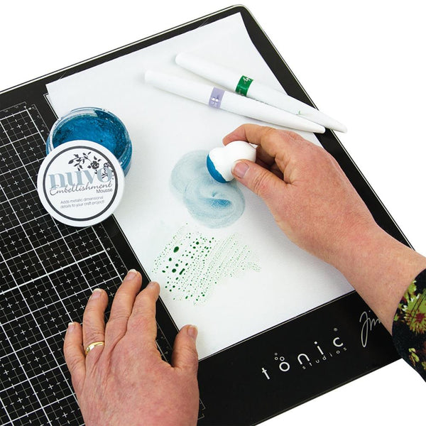 Glass Media Mat | Travel Size