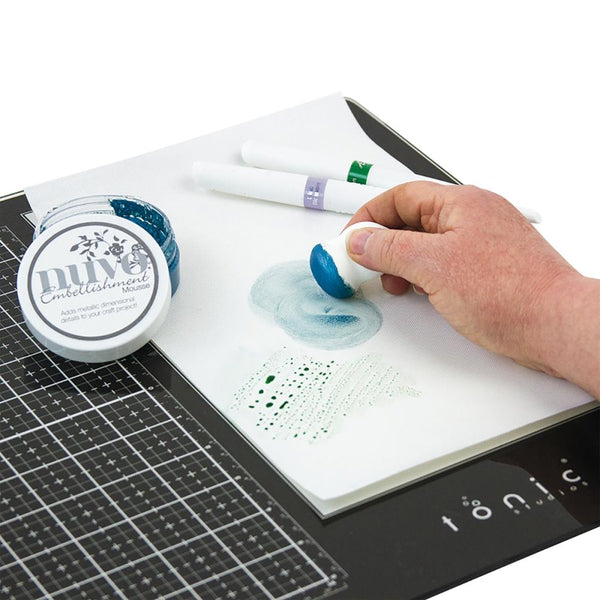 Glass Media Mat | Travel Size
