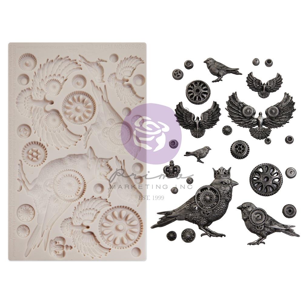 Clockwork Sparrows Silicone Mould | Finnabair