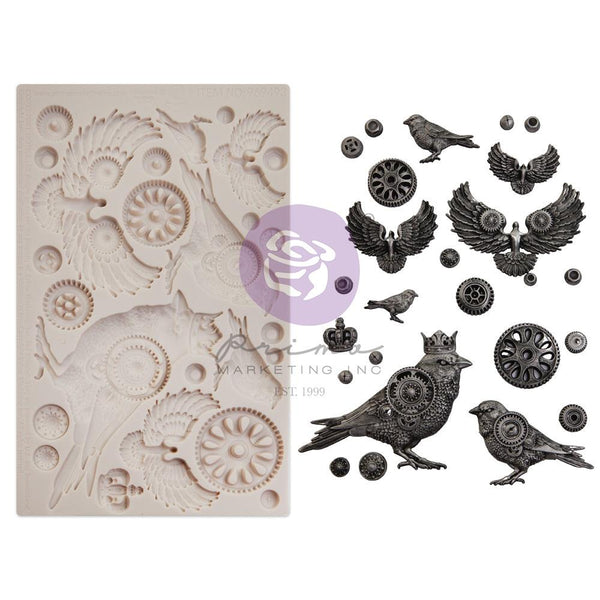 Clockwork Sparrows Silicone Mould | Finnabair