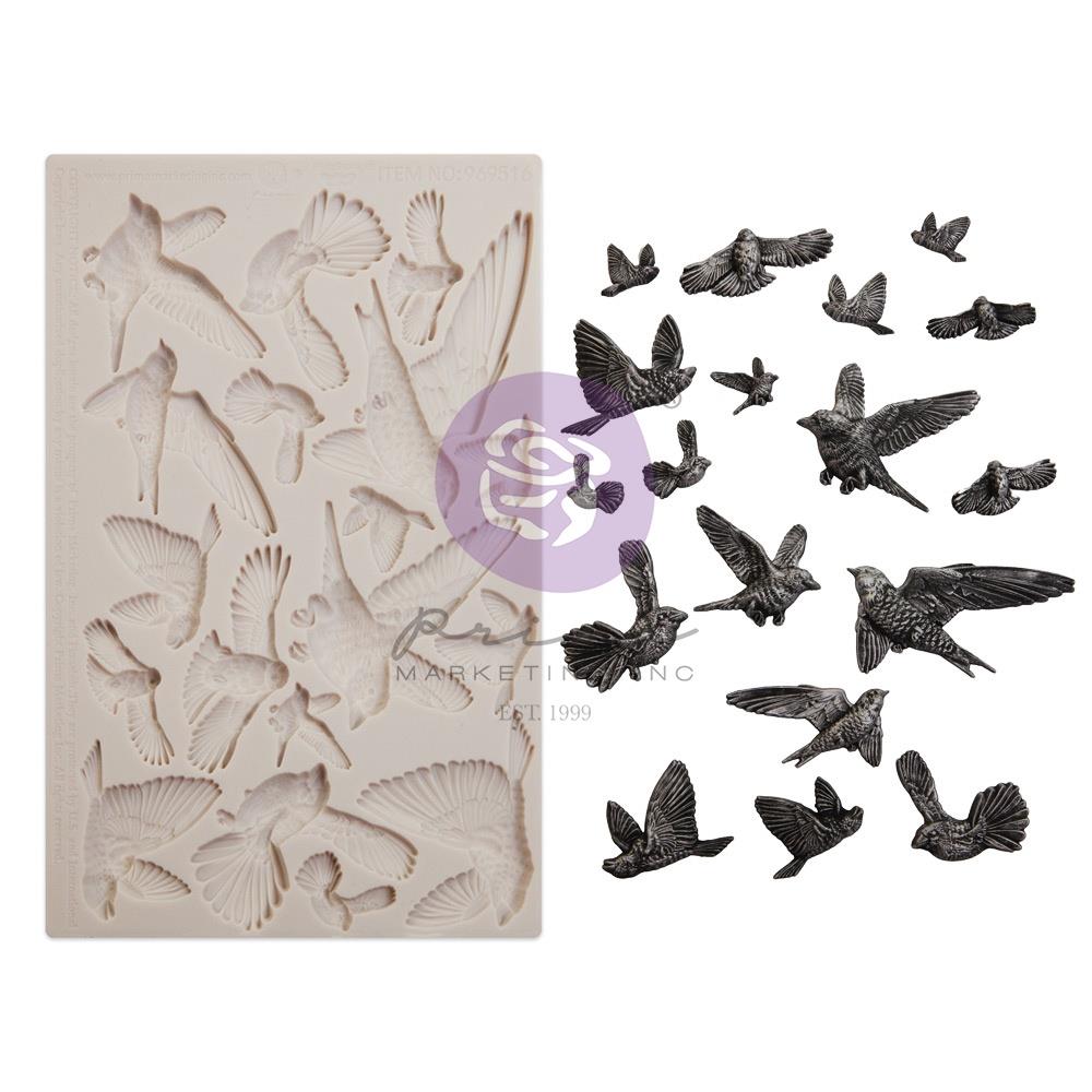 Flocking Birds Silicone Mould | Finnabair