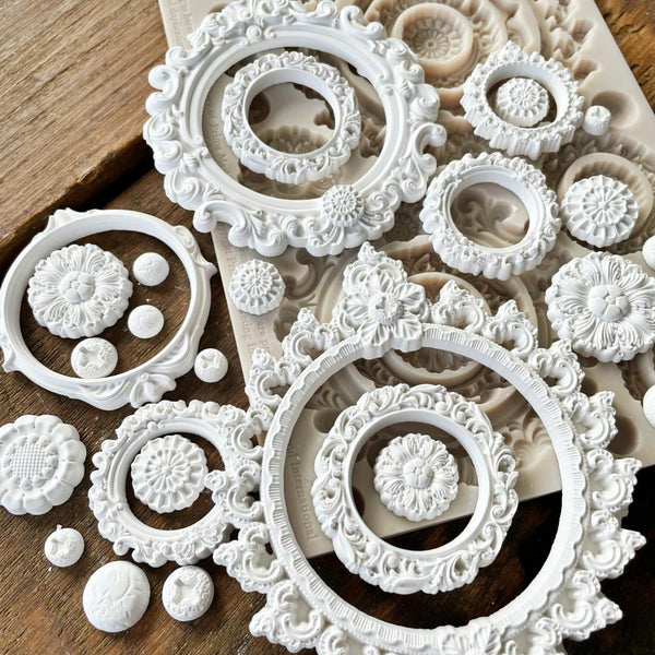 Mirror Frames Silicone Mould | Finnabair
