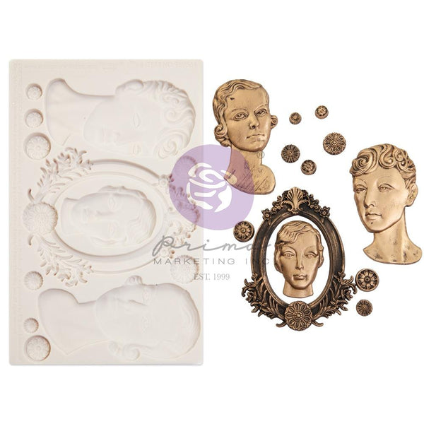 Vintage Ladies Silicone Mould | Finnabair