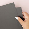 Midnight Black 12x12 Textured Cardstock
