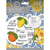 Live Your Zest Life Stamp + Die Set