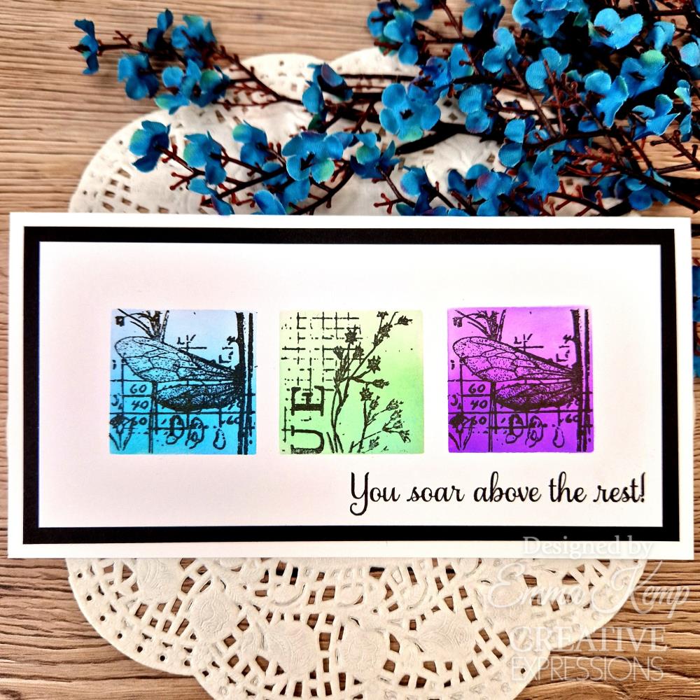 Botanical Collage 4x6 Clear Stamp Set | Sam Poole