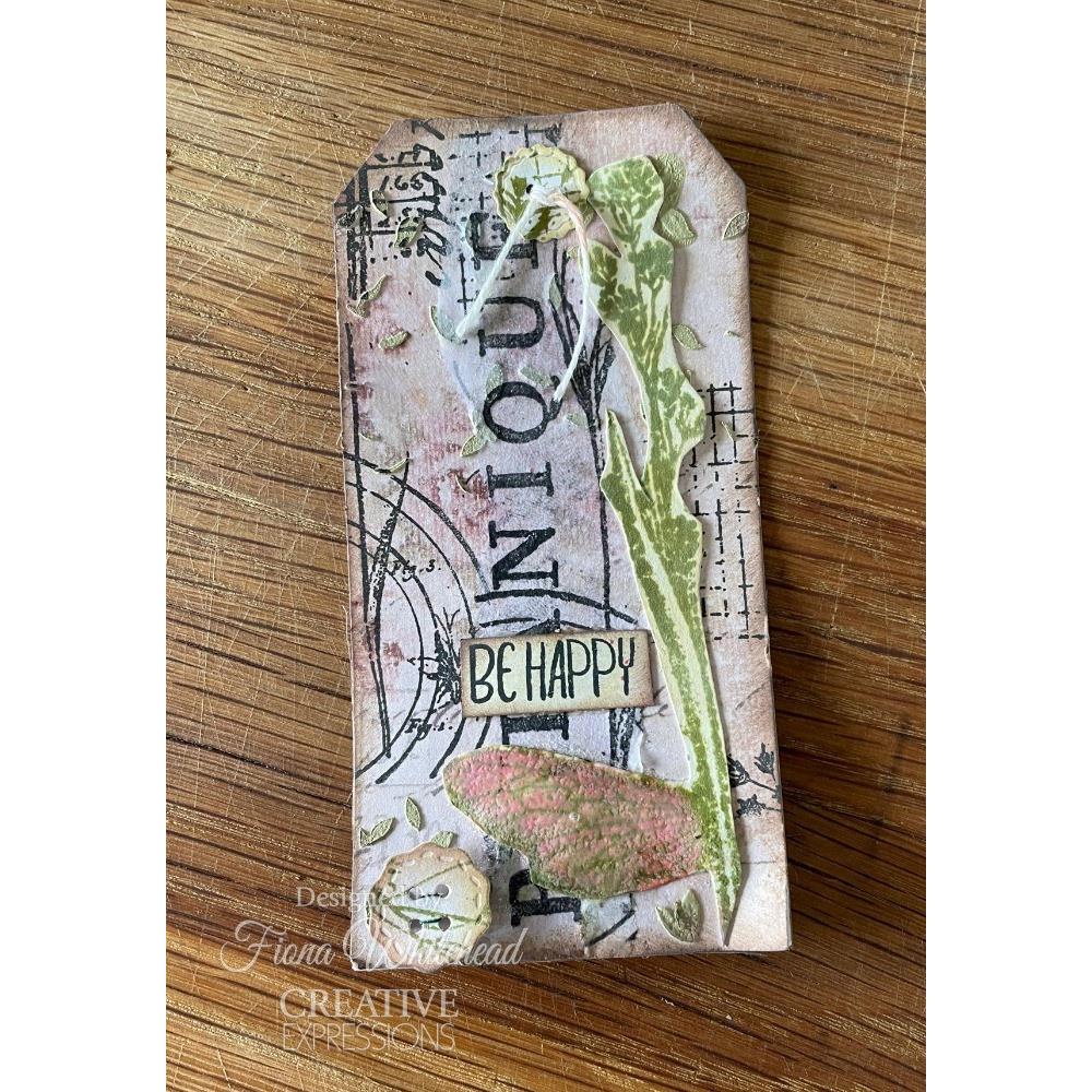 Botanical Collage 4x6 Clear Stamp Set | Sam Poole