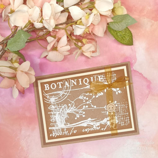 Botanical Collage 4x6 Clear Stamp Set | Sam Poole
