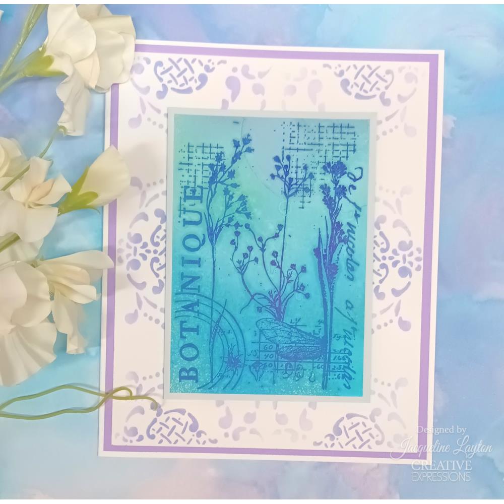Botanical Collage 4x6 Clear Stamp Set | Sam Poole
