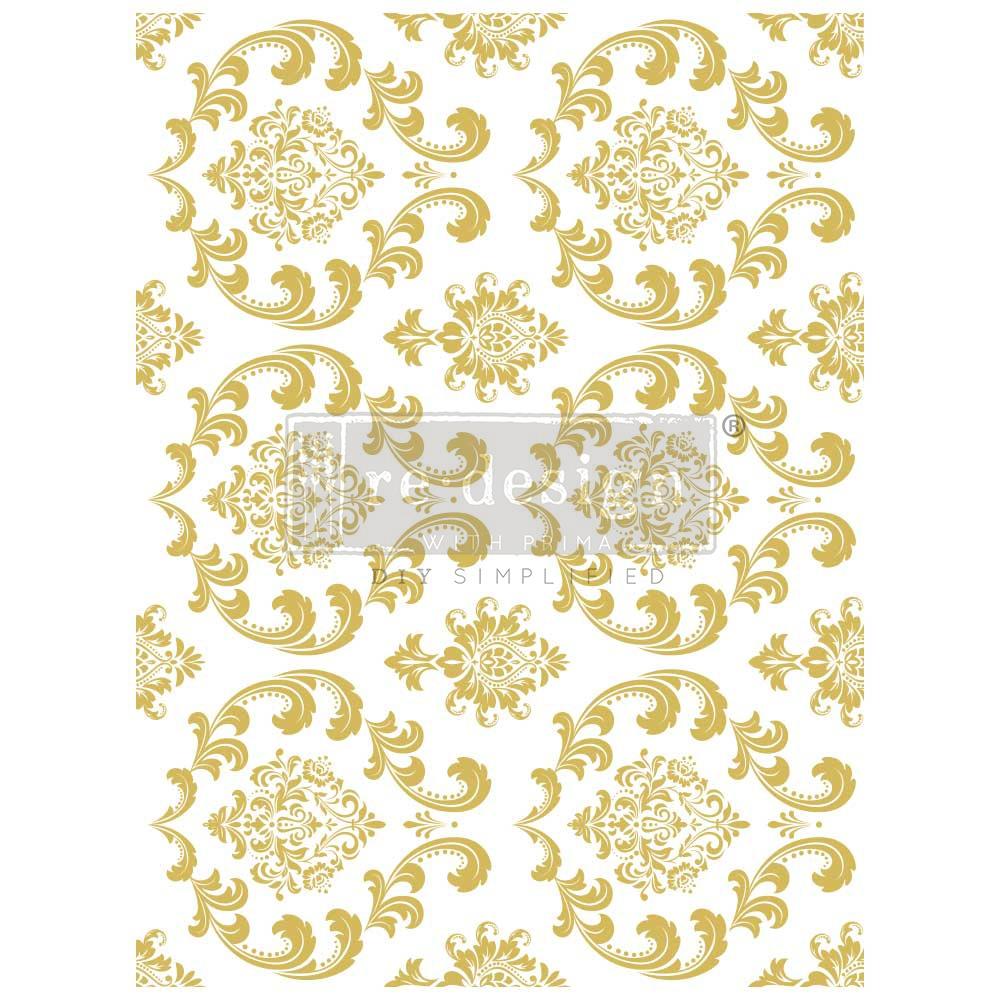 House of Damask {Gold Foil} Kacha® Décor Transfers {Re-Design}