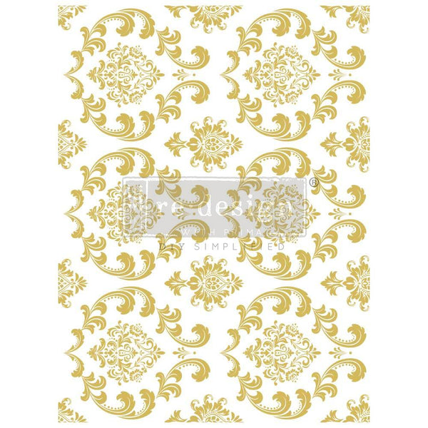 House of Damask {Gold Foil} Kacha® Décor Transfers {Re-Design}