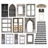 Baseboards + Transparencies {Halloween 2023} | idea-ology