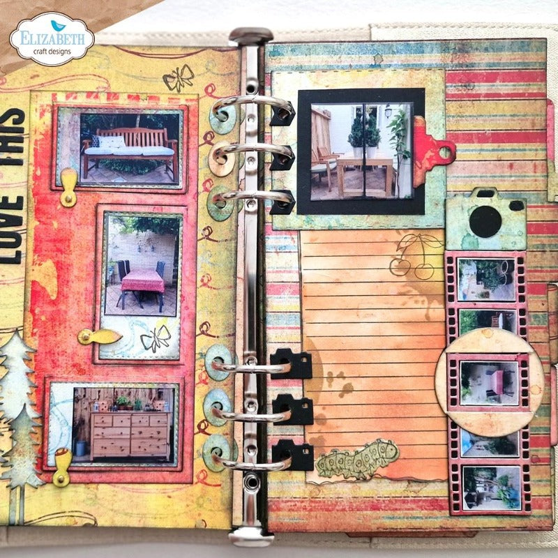 Page Tab 5 {with Sliders} Die Set