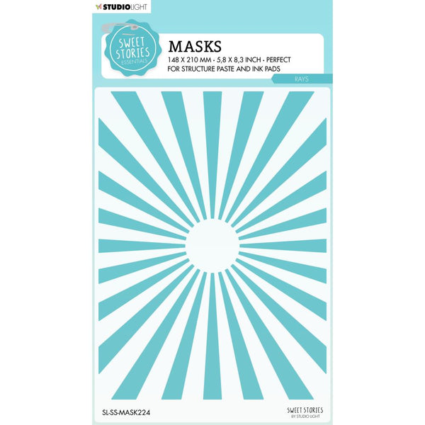 Rays A5 Stencil | Sweet Stories