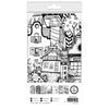 Black and White Prints Paper Tags | Art by Marlene