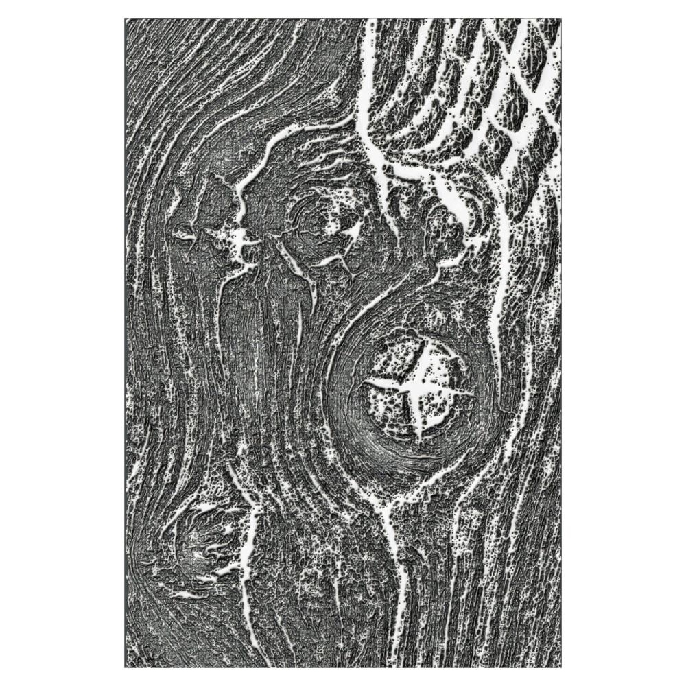 Woodgrain 3D Texture Fades Embossing Folder {Christmas} | Tim Holtz