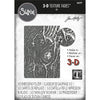 Woodgrain 3D Texture Fades Embossing Folder {Christmas} | Tim Holtz