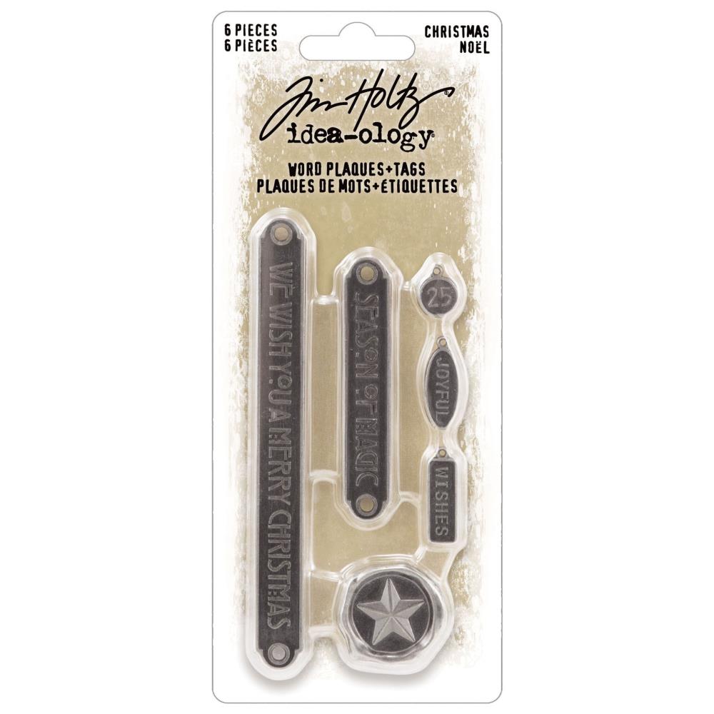 Word Plaques + Tags {Christmas 2023 Retired} | idea-ology