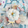 French Blue Ephemera Die Cuts w/ Gold Foil (clearance}