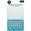 Label Frames Nesting Die + Stamp Set No. 71