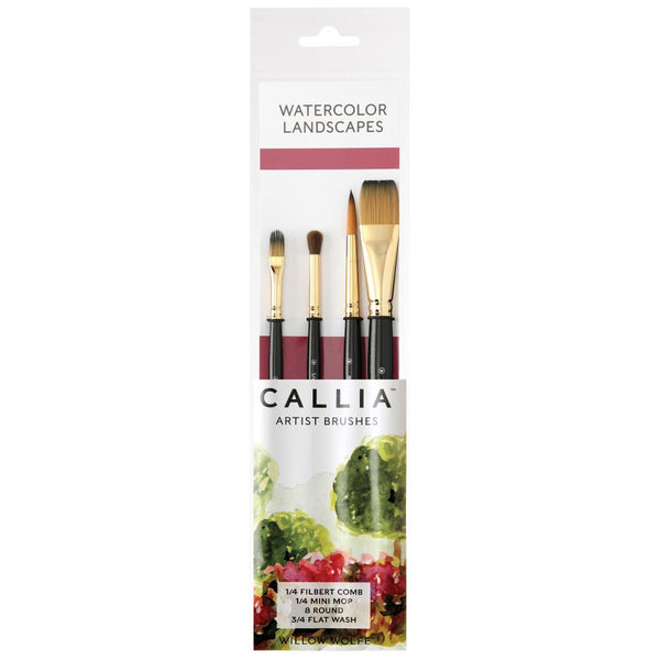 Watercolor Landscapes Brush Set | Callia
