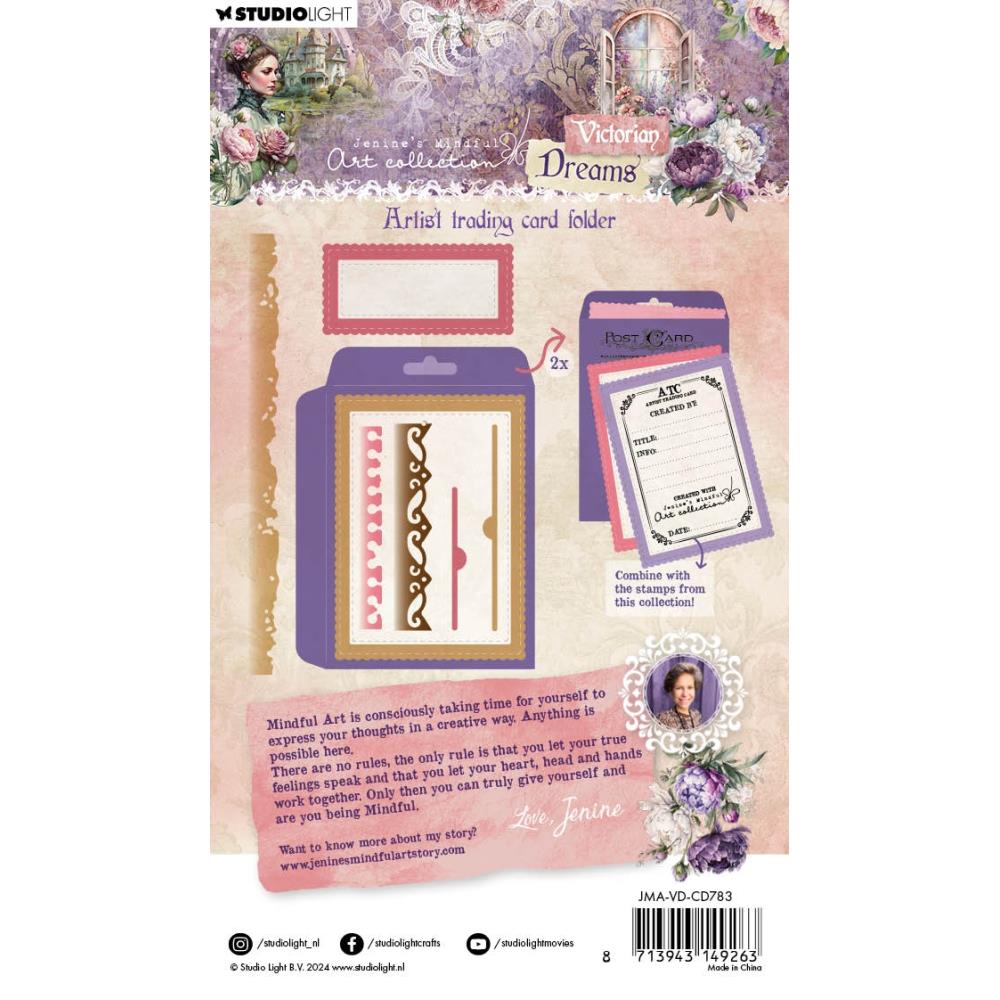 Artist Trading Card Folder Die Set No. 783 | Jenine's Mindful Art