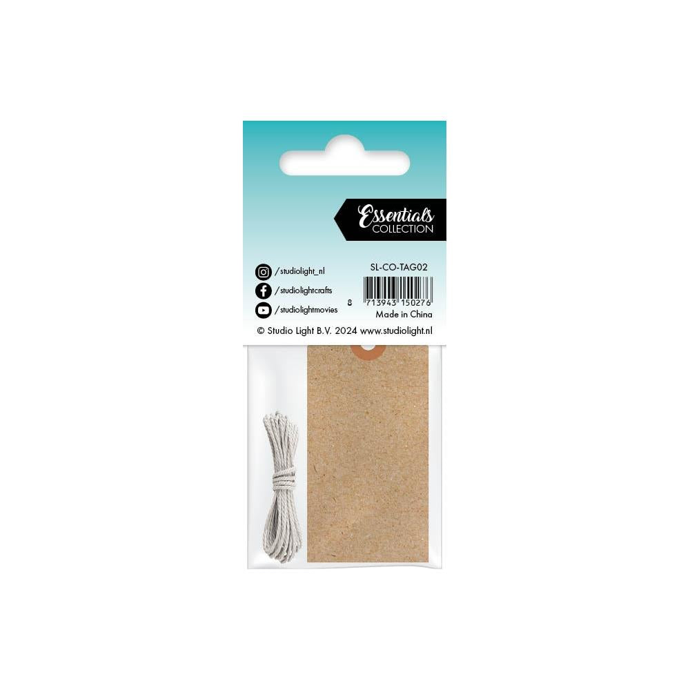 Consumables Small Kraft Tags No. 2