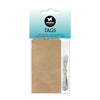 Consumables Large Kraft Tags No. 4