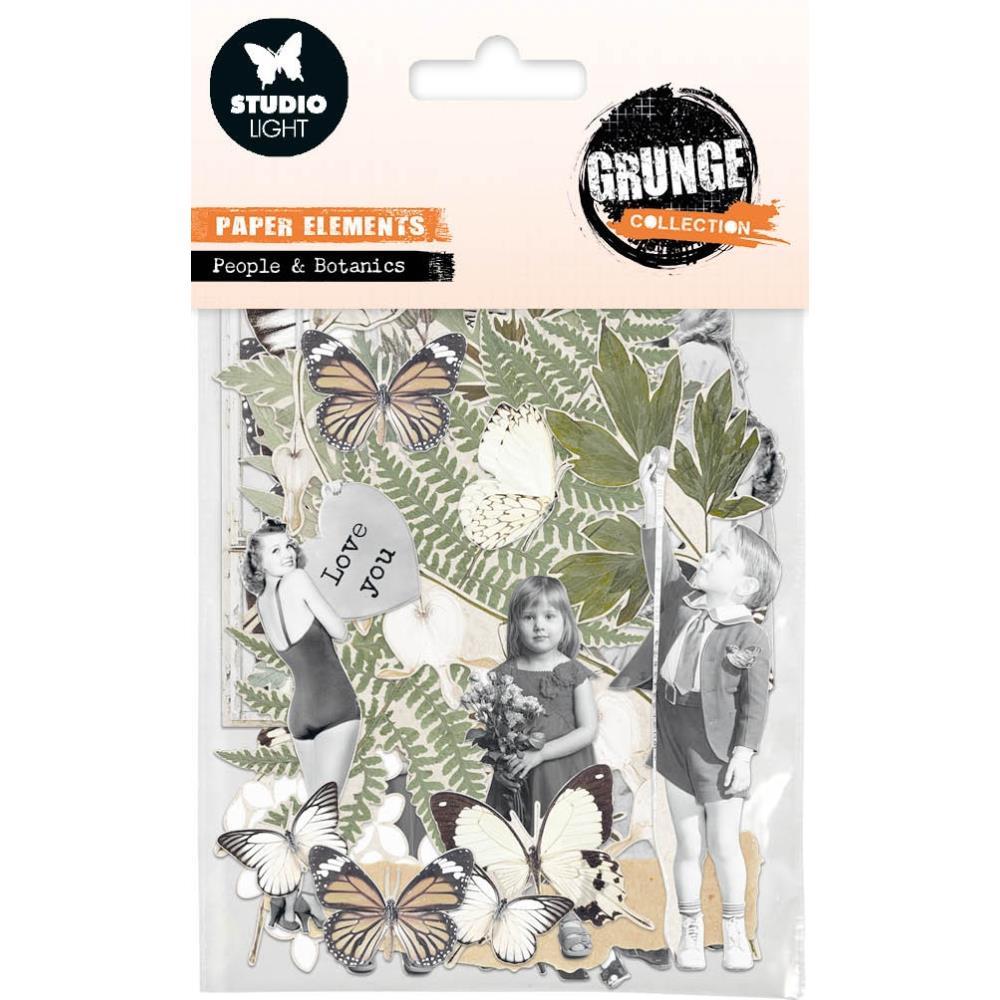 People + Botanics Die Cuts No. 09 | Grunge Collection