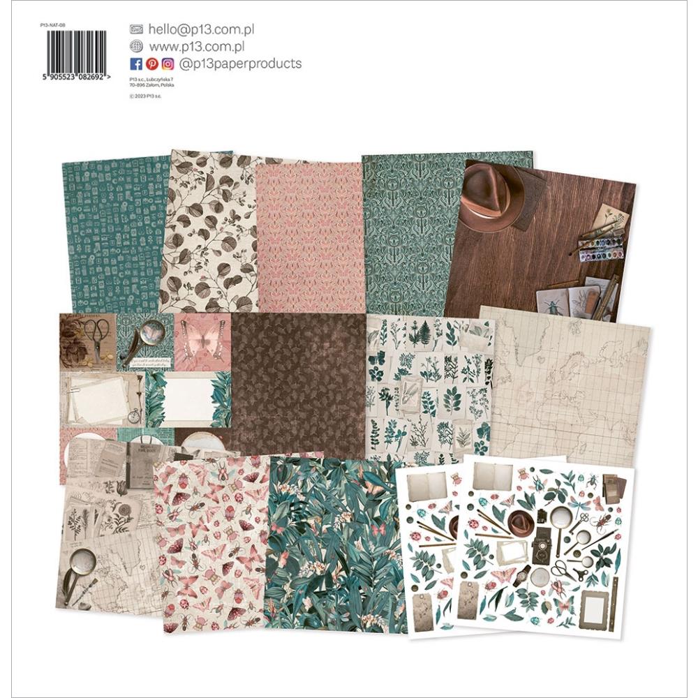 The Naturalist 12x12 Double-Sided Paper Pad {clearance}