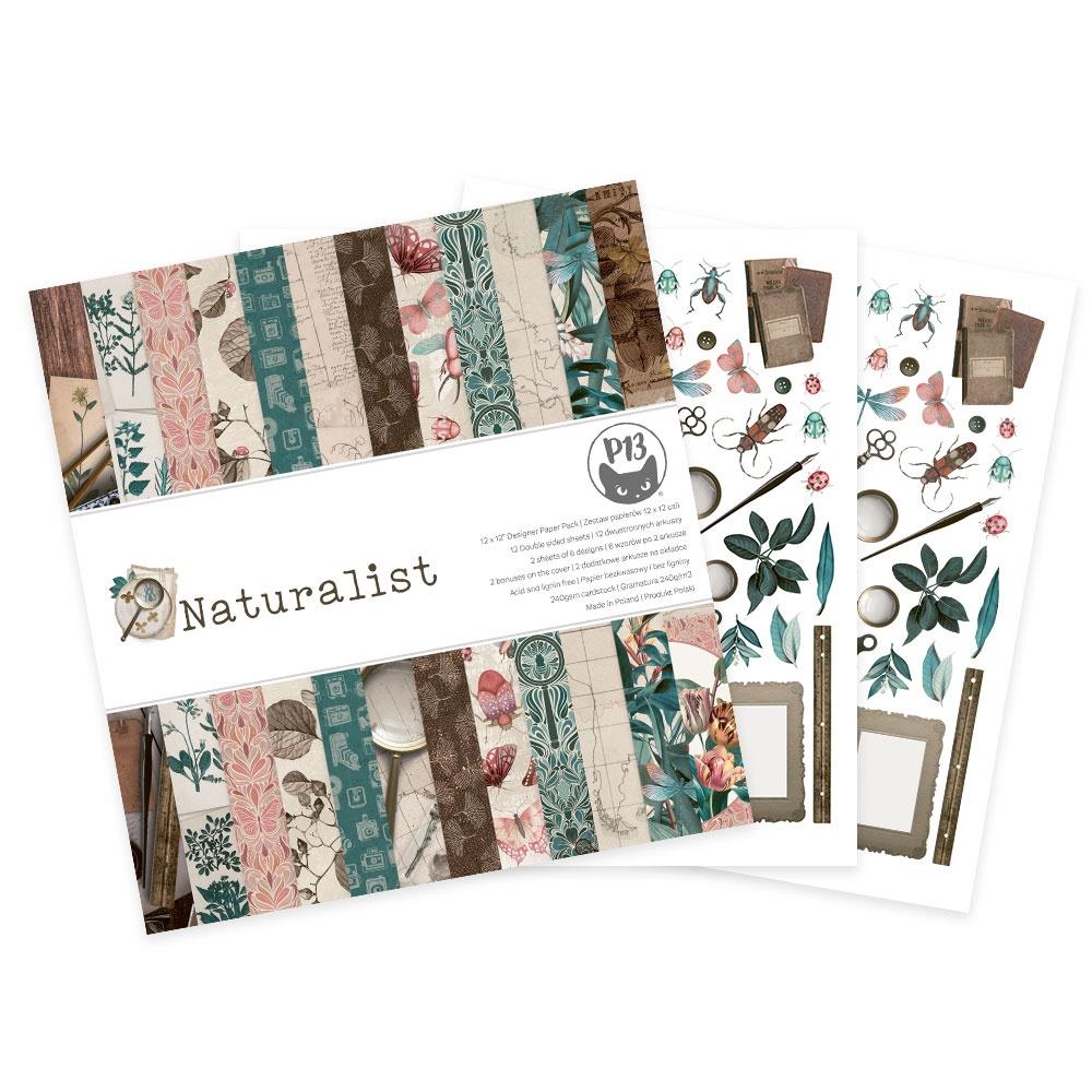 The Naturalist 12x12 Double-Sided Paper Pad {clearance}