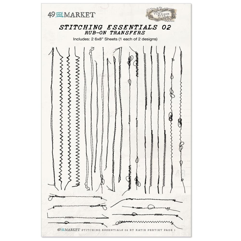 Stitching Essentials Rub-on Transfers